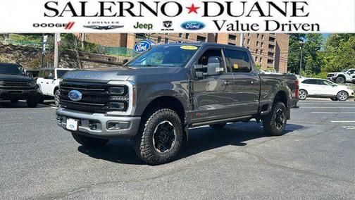 Gray 2025 Ford F-250 Platinum