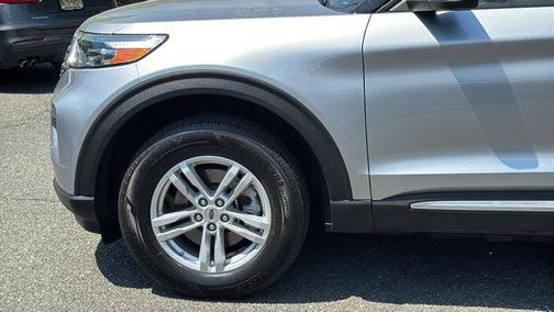 Silver 2023 Ford Explorer XLT