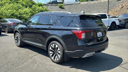 Agate Black Metallic 2025 Ford Explorer Platinum
