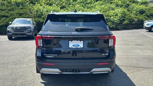 Agate Black Metallic 2025 Ford Explorer Platinum