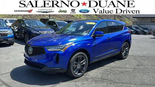 Blue 2023 Acura RDX Base