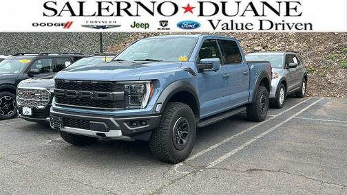 Blue 2023 Ford F-150 Raptor