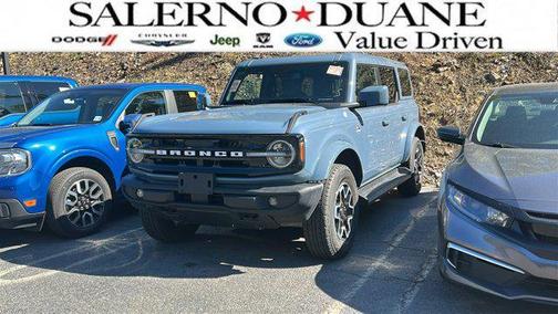 AZURE GRAY 2025 Ford Bronco Outer Banks