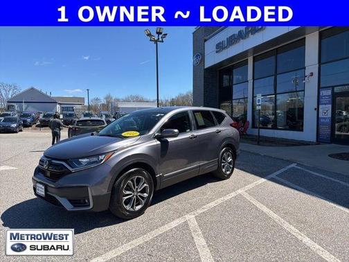Modern Steel Metallic 2022 Honda CR-V EX