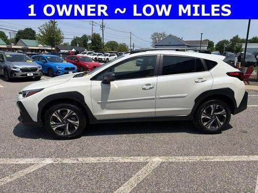 Crystal White Pearl 2024 Subaru Crosstrek Premium