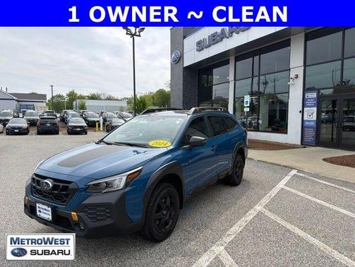 Geyser Blue 2024 Subaru Outback Wilderness