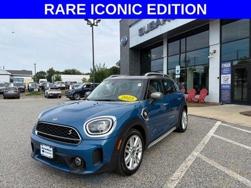Island Blue Metallic 2023 MINI SE Countryman Cooper ALL4