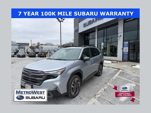 Ice Silver Metallic 2025 Subaru Forester Hybrid Limited