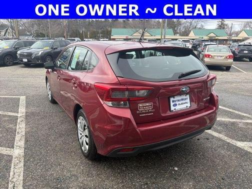 Crimson Red Pearl 2023 Subaru Impreza Base