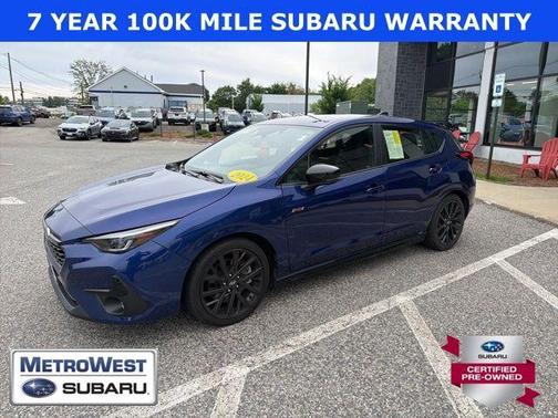Sapphire Blue Pearl 2024 Subaru Impreza 2.5RS