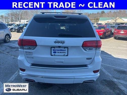 Bright White Clearcoat 2017 Jeep Grand Cherokee Summit