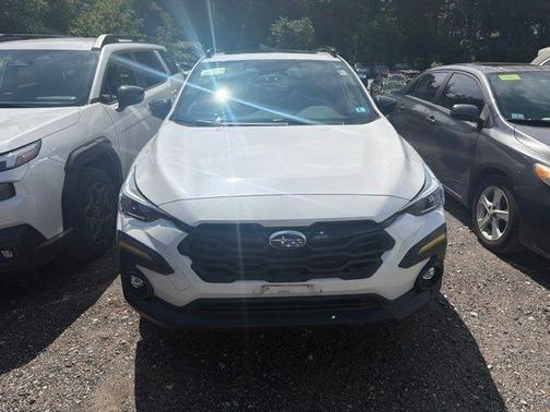 Crystal White Pearl 2024 Subaru Crosstrek Sport