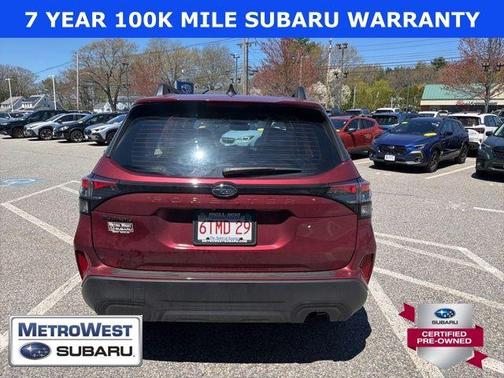 Crimson Red Pearl 2025 Subaru Forester Base