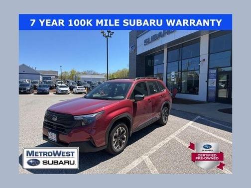 Crimson Red Pearl 2025 Subaru Forester Base