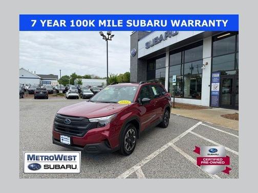 Crimson Red Pearl 2025 Subaru Forester Base