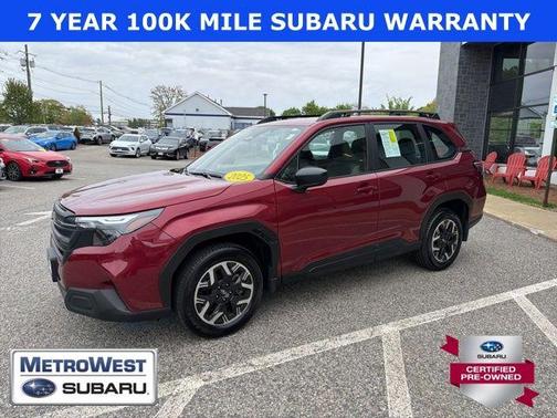 Crimson Red Pearl 2025 Subaru Forester Base