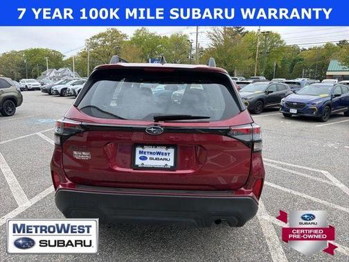 Crimson Red Pearl 2025 Subaru Forester Base