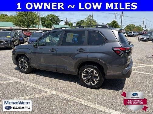 Gray Metallic 2025 Subaru Forester Premium