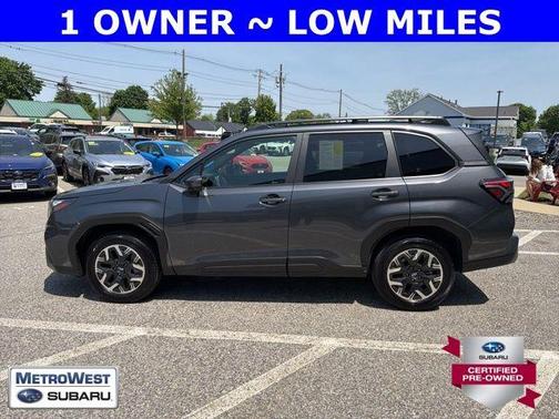Gray Metallic 2025 Subaru Forester Premium