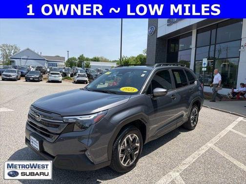 Gray Metallic 2025 Subaru Forester Premium