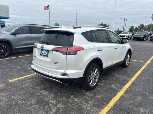 Blizzard Pearl 2016 Toyota RAV4 Limited