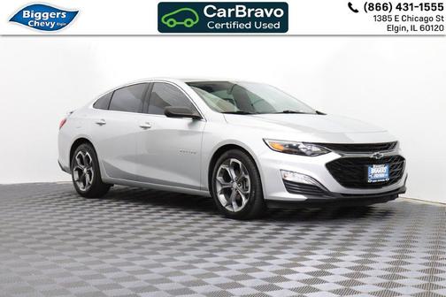 Silver Ice Metallic 2019 Chevrolet Malibu RS
