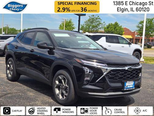 Mosaic Black Metallic 2026 Chevrolet Trax LT