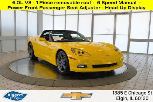 Velocity Yellow Tintcoat 2007 Chevrolet Corvette Base