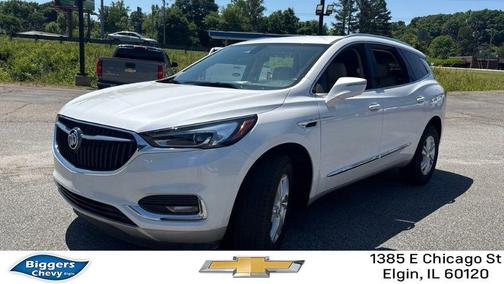 White Frost Tricoat 2020 Buick Enclave FWD Essence