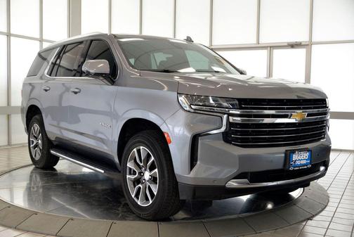 Satin Steel Metallic 2021 Chevrolet Tahoe LT