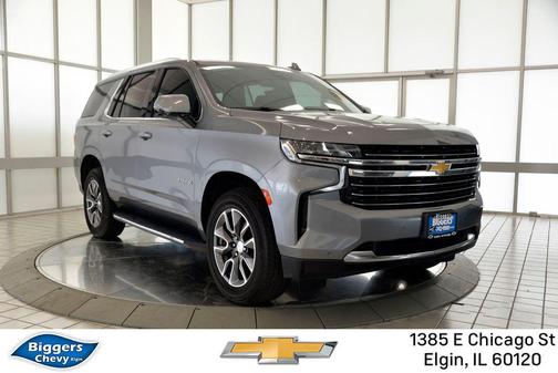 Satin Steel Metallic 2021 Chevrolet Tahoe LT
