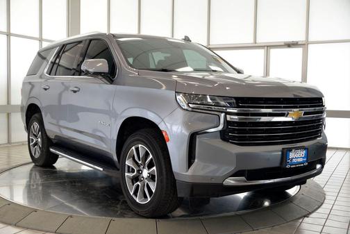 Satin Steel Metallic 2021 Chevrolet Tahoe LT