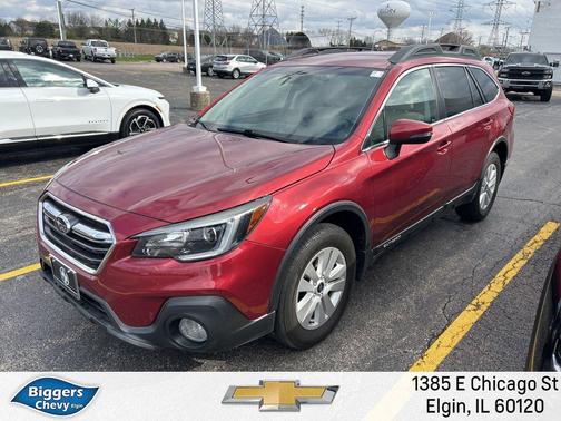 Crimson Red Pearl 2019 Subaru Outback 2.5i Premium