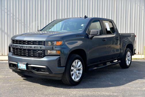 Shadow Gray Metallic 2021 Chevrolet Silverado 1500 Custom
