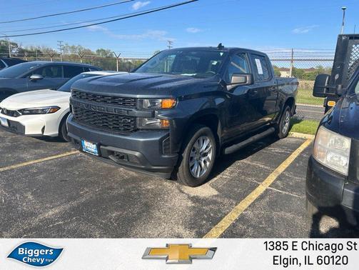 Shadow Gray Metallic 2021 Chevrolet Silverado 1500 Custom