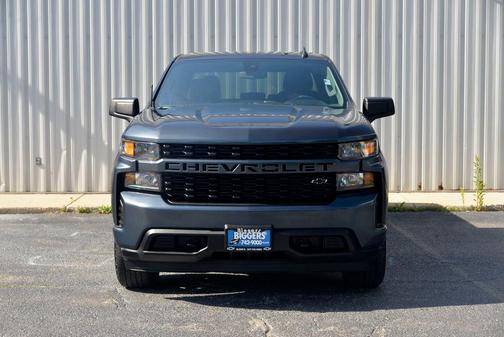 Shadow Gray Metallic 2021 Chevrolet Silverado 1500 Custom