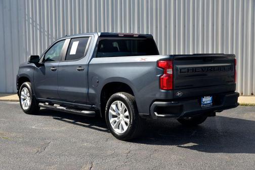Shadow Gray Metallic 2021 Chevrolet Silverado 1500 Custom