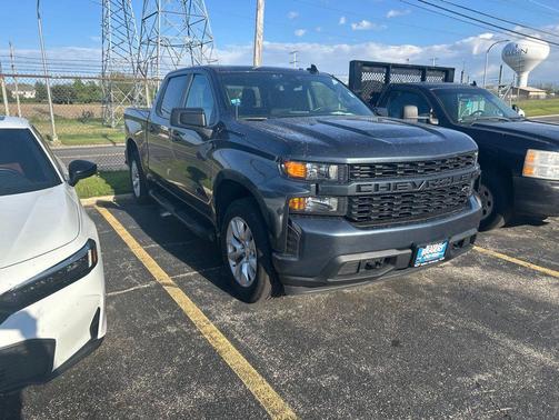Shadow Gray Metallic 2021 Chevrolet Silverado 1500 Custom