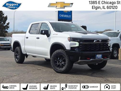 Summit White 2026 Chevrolet Silverado 1500 ZR2