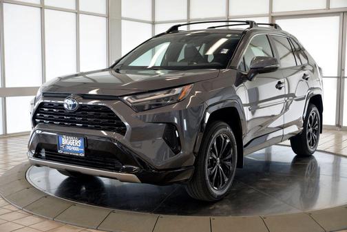 Magnetic Gray Metallic 2023 Toyota RAV4 Hybrid SE