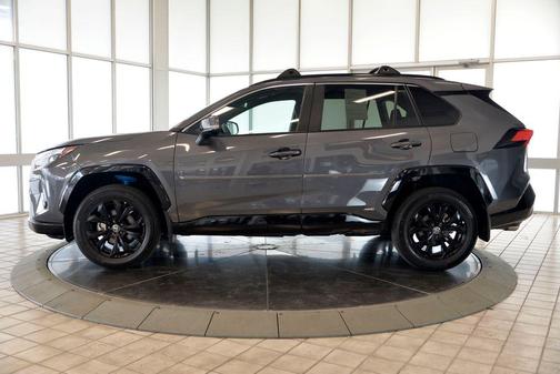 Magnetic Gray Metallic 2023 Toyota RAV4 Hybrid SE