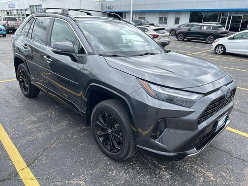 Magnetic Gray Metallic 2023 Toyota RAV4 Hybrid SE