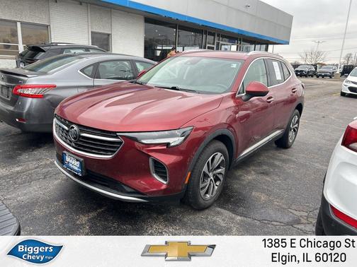 Cinnabar Metallic 2023 Buick Envision Essence FWD