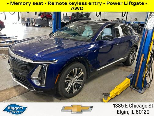 Opulent Blue Metallic 2024 Cadillac LYRIQ Luxury