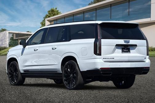 Vibrant White Tricoat 2026 Cadillac Escalade ESV Sport Platinum