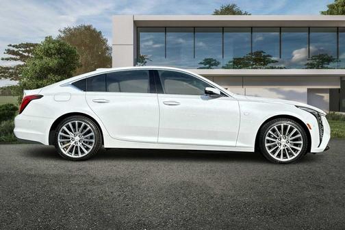 Vibrant White Tricoat 2026 Cadillac CT5 Premium Luxury