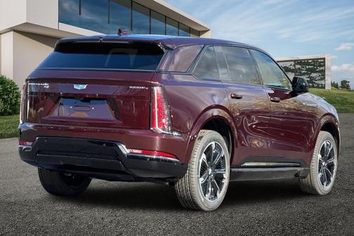 Black Cherry Tintcoat 2025 Cadillac Escalade IQ Sport 1