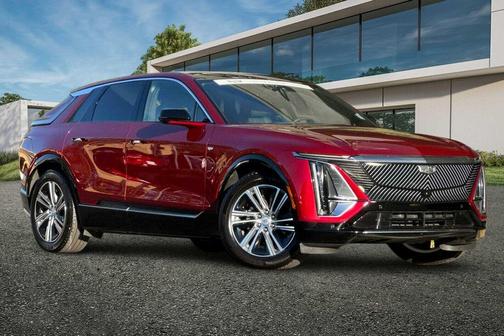 Radiant Red Tintcoat 2024 Cadillac LYRIQ Sport