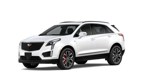 Crystal White Tricoat 2026 Cadillac XT5 Sport