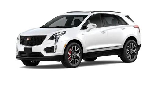 Crystal White Tricoat 2026 Cadillac XT5 Sport